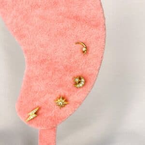 ¡Uy! Piercing Luna y estrella sweet