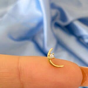 ¡Uy! Piercing Luna Cristal