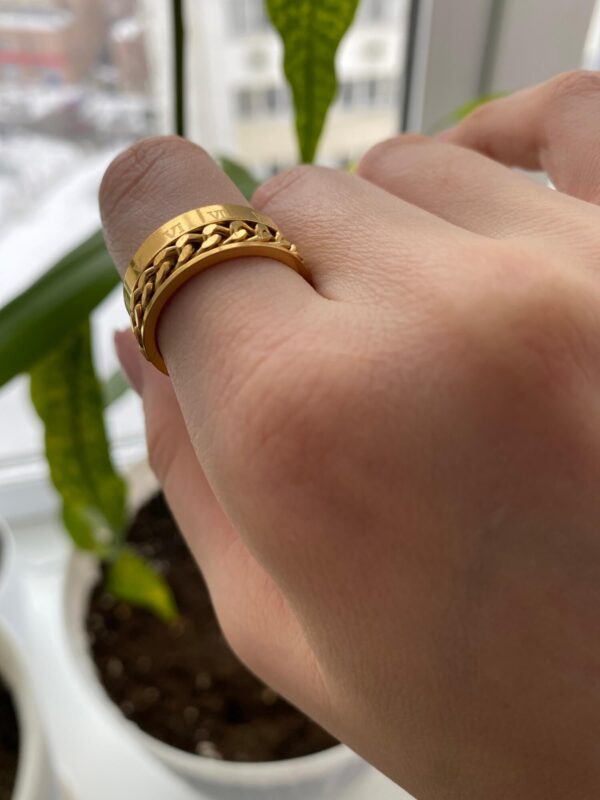 ¡Uy! Anillo cadena unisex romano