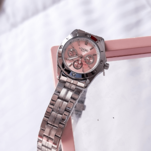 ¡Uy! Reloj diario rosa