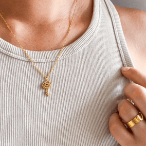 ¡Uy! Collar margarita sencillo