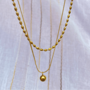 ¡Uy! Collar doble punto