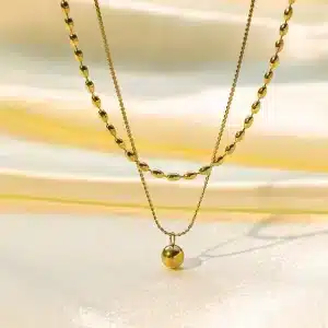 ¡Uy! Collar doble punto