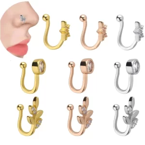 ¡Uy! Piercing falso nariz