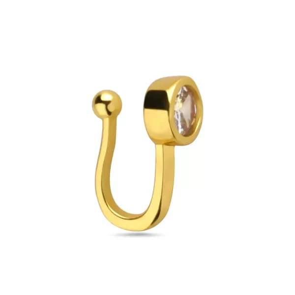 ¡Uy! Piercing falso nariz - Imagen 4